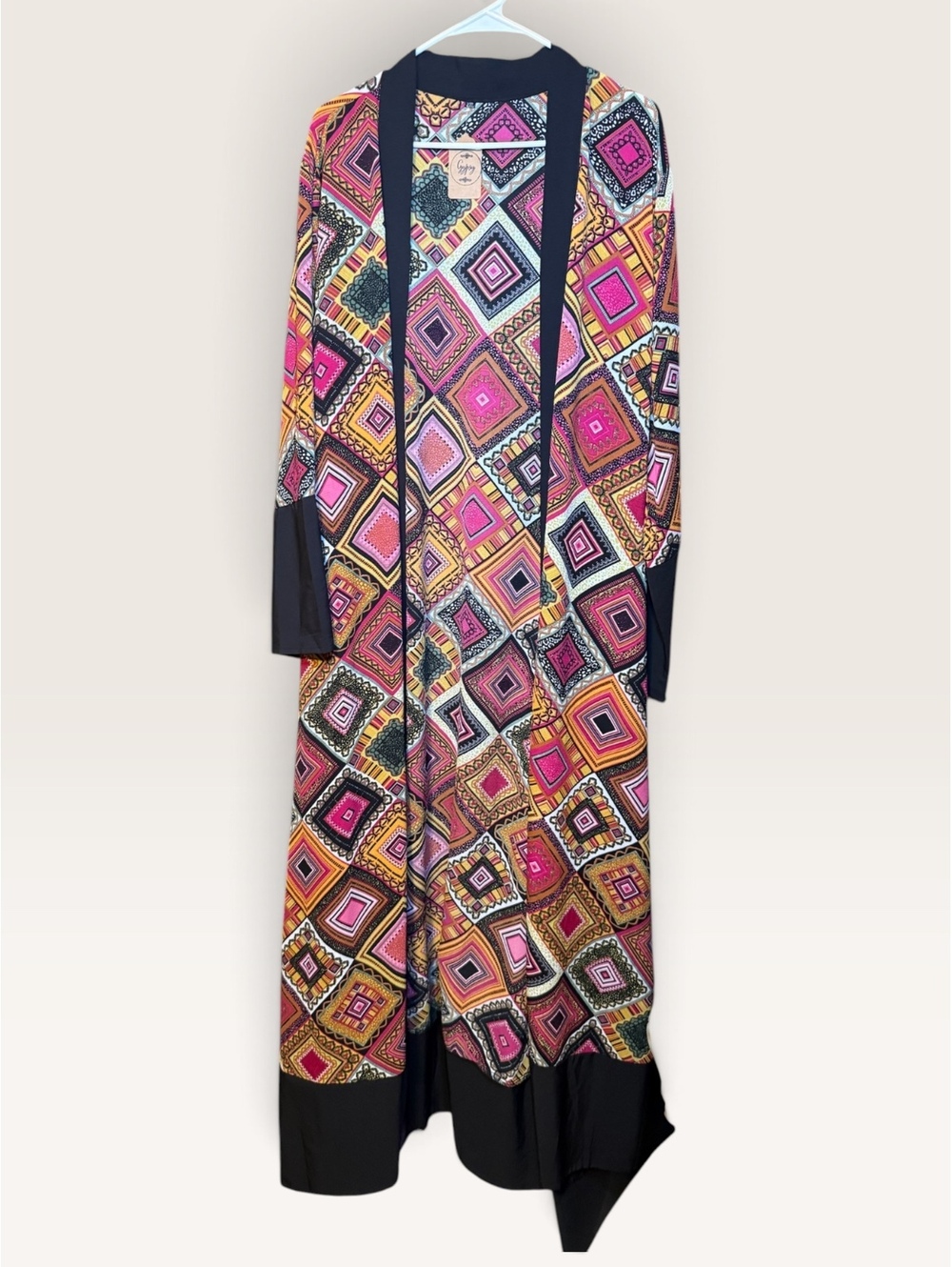 Morning Mosaic Bright Maxi Jacket 2XL